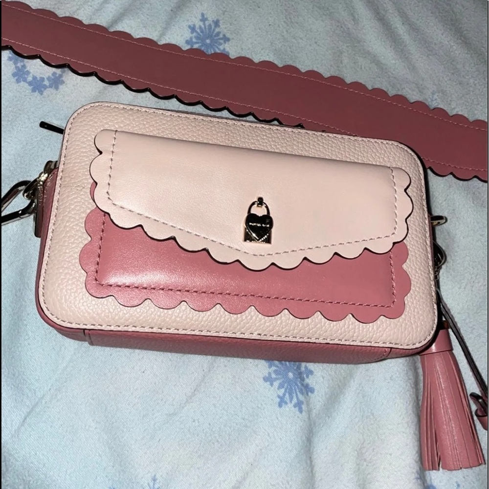 Pink MK crossbody bag